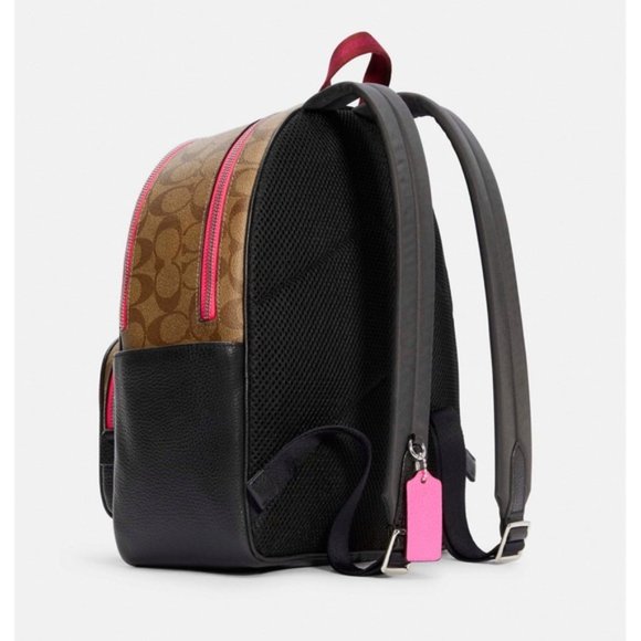 coach backpack with roses 1941 Dinky Tea in Melon and gift receiptfromthe store where it was purchased.DetailsPrintedtwill nylon Coach mini floral print -